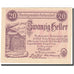 Banknote, Austria, Pukersdorf, 20 Heller, parchemin, 1920, 1920-05-30, UNC(63)
