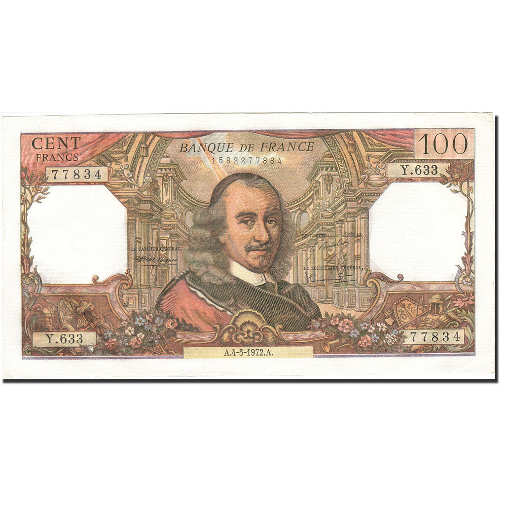 Frankreich, 100 Francs, 1964, 1972-05-04, VZ, KM:149d