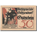 Banknote, Austria, Gotzendorf an der Leitha, 50 Heller, personnage, 1920