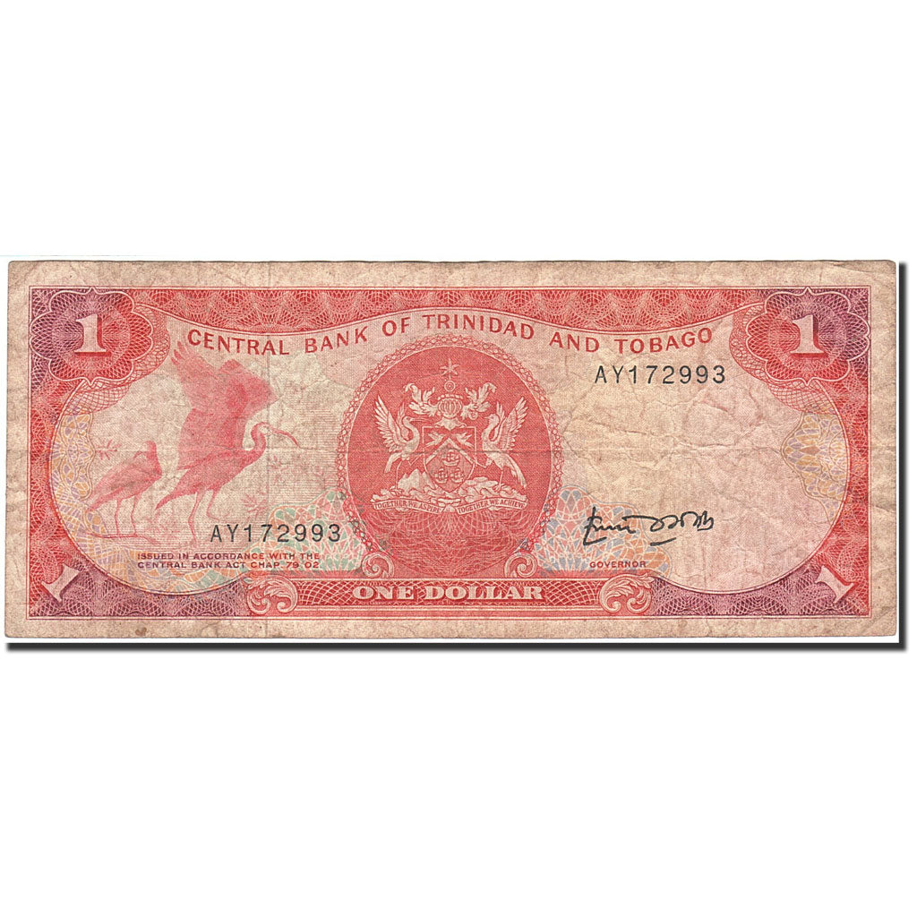 Banknote, Trinidad and Tobago, 1 Dollar, 1985, Undated (1985), KM:36a, F(12-15)