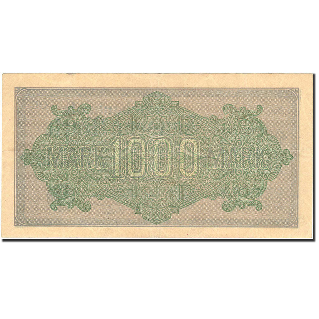 Geldschein, Deutschland, 1000 Mark, 1922, 1922-09-15, KM:76b, VZ