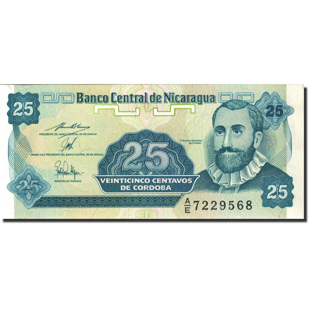 Geldschein, Nicaragua, 25 Centavos, 1990-1992, Undated (1991), KM:170a, UNZ