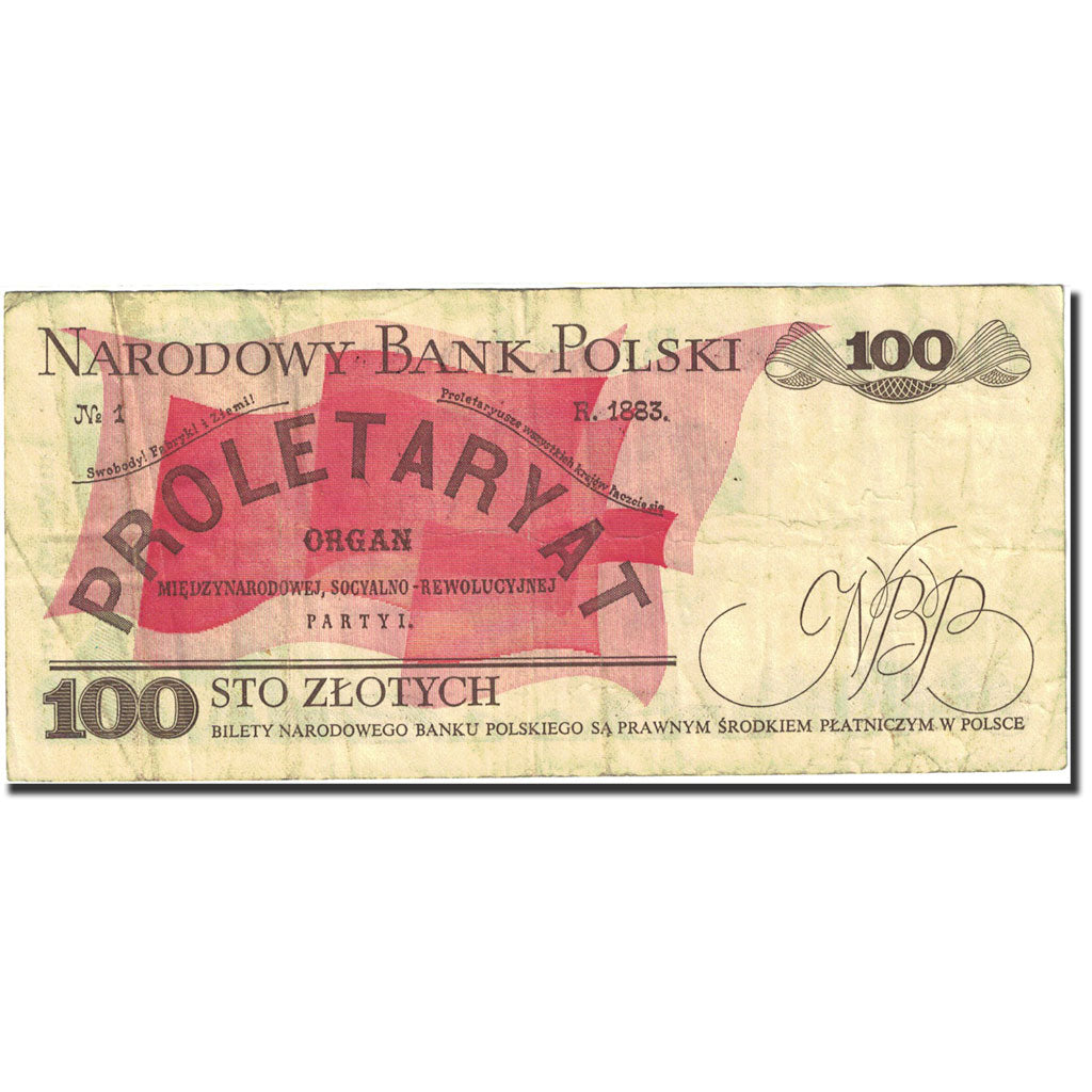 Biljet, Polen, 100 Zlotych, 1962-1965, 1988-12-01, KM:143e, TB+