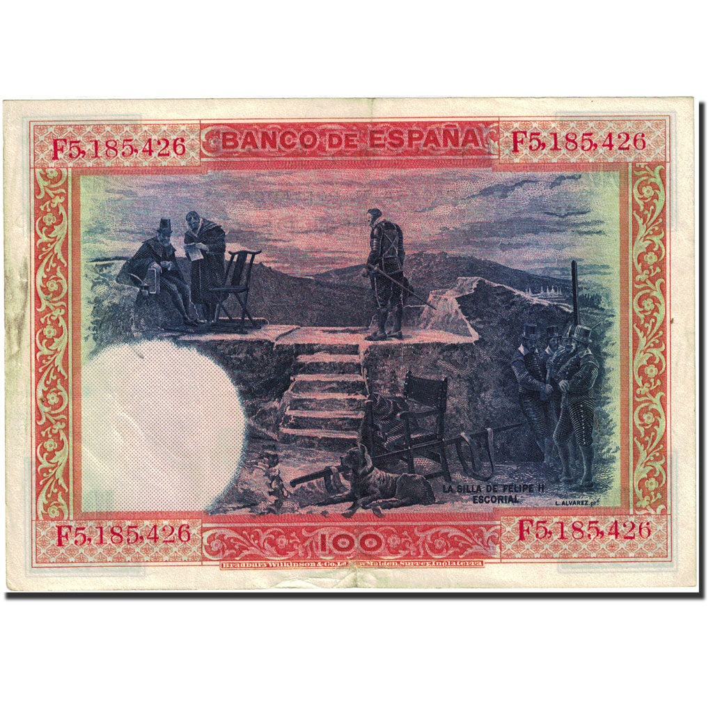 Biljet, Spanje, 100 Pesetas, 1925, 1925-07-01, KM:69c, TTB+