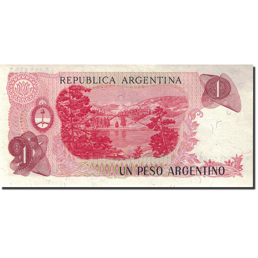Billete, 1 Peso Argentino, 1983-1985, Argentina, Undated (1983-1984), KM:311a