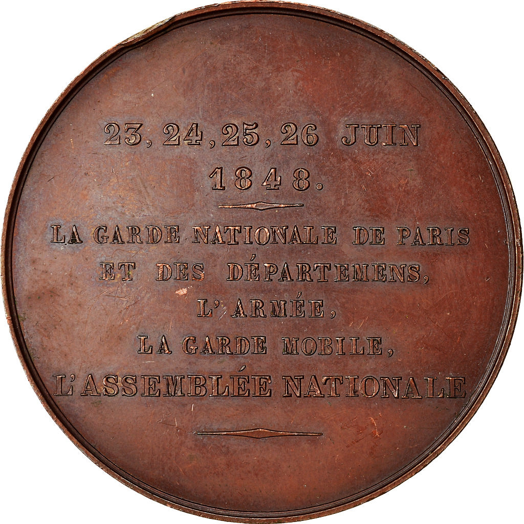 France, Médaille, Seconde République, Journées du 22 au 26 Juin, History