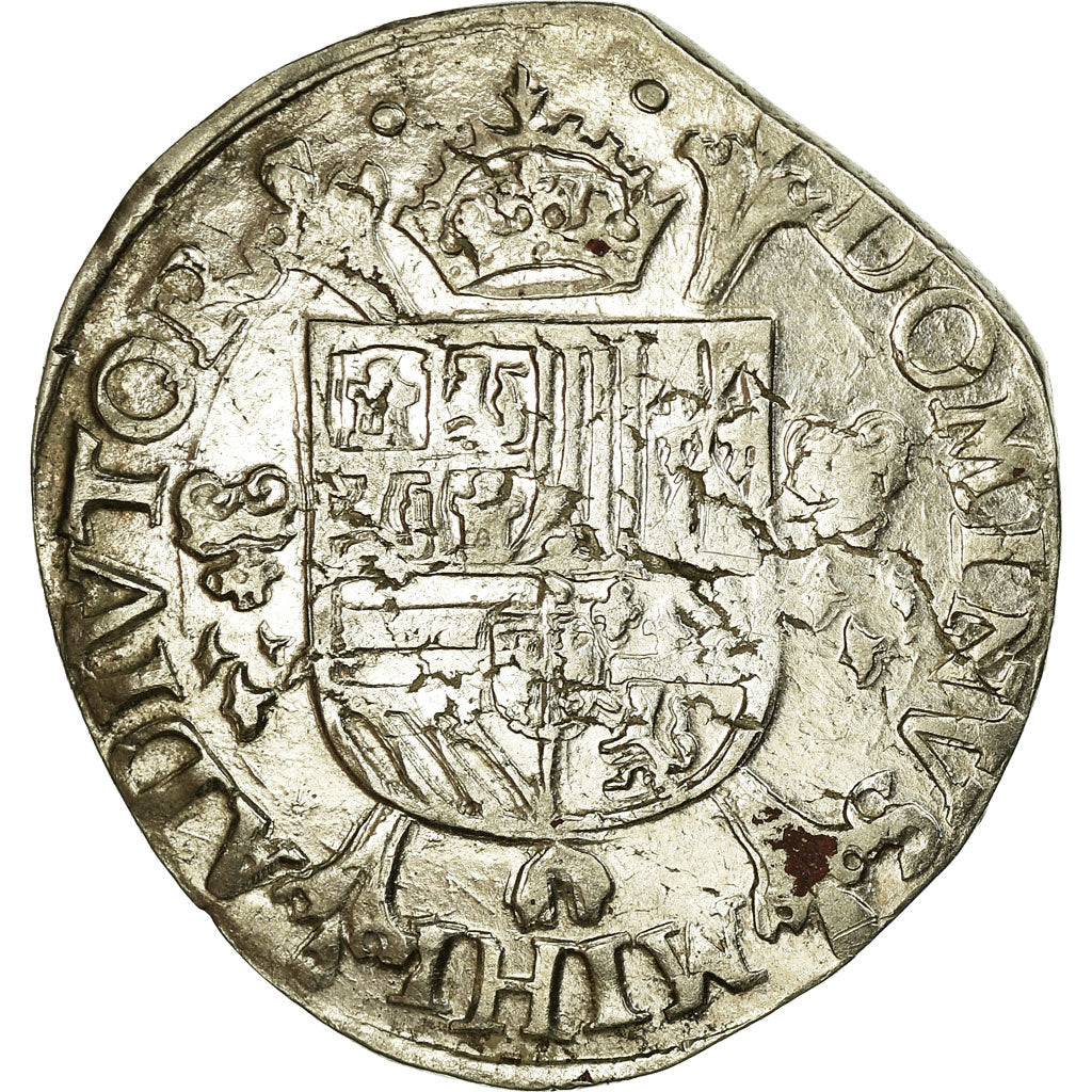 Coin, Belgium, 1/5 Ecu, 1572, Anvers, AU(50-53), Silver