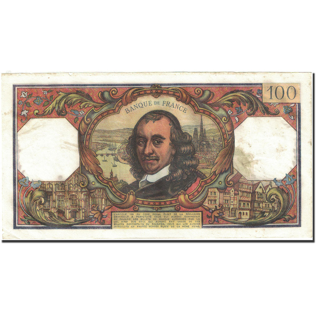 Francia, 100 Francs, 100 F 1964-1979 ''Corneille'', 1964, 1972-01-06, MBC