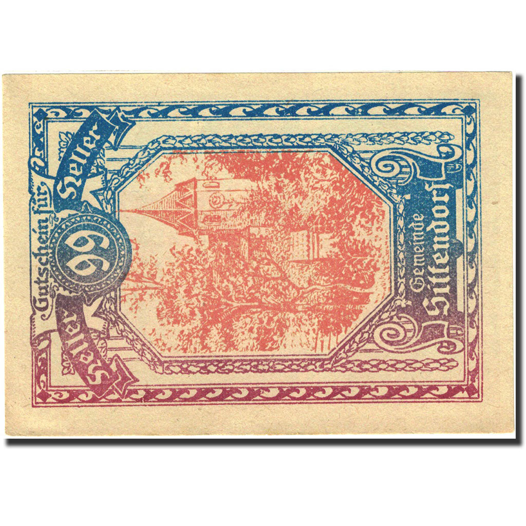 Banknote, Austria, Sittendorf, 90 Heller, Eglise, 1920, 1920-12-31, UNC(63)