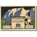 Banknote, Austria, Mitterndorf, 20 Heller, montagne, 1921, 1921-01-31