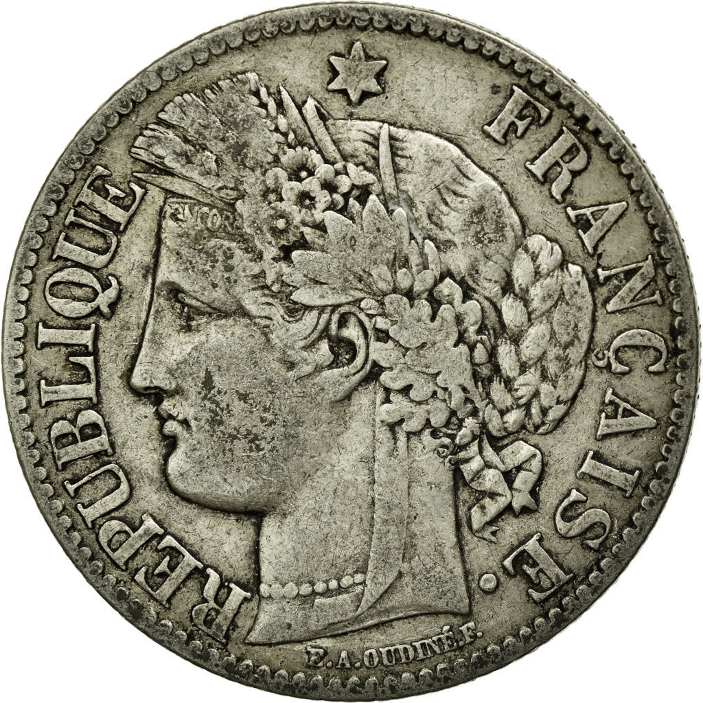 Münze, Frankreich, Cérès, 2 Francs, 1894, Paris, S, Silber, KM:817.1