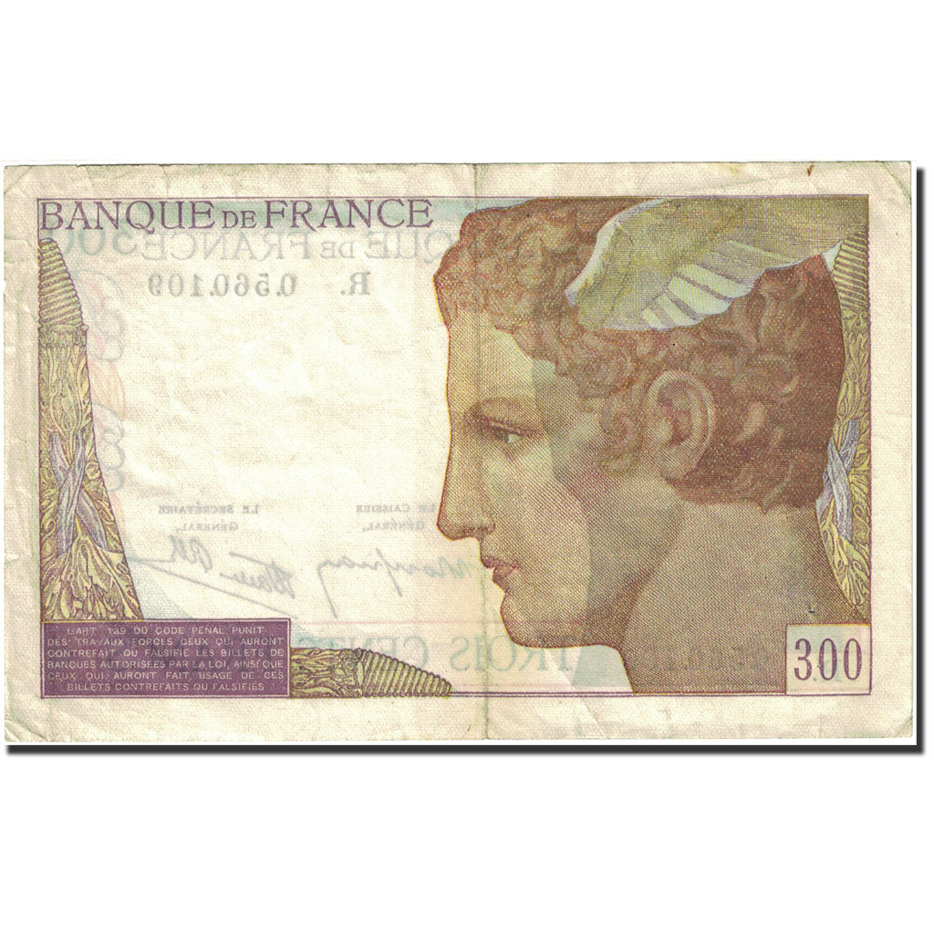 France, 300 Francs, 300 F 1938-1939, 1938, 1939-02-09, EF(40-45), Fayette:29.3