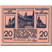 Banknot, Austria, Hagenberg im Mühlkreis, 20 Heller, château, 1921