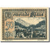 Banknote, Austria, Klaus, 50 Heller, village, 1920, 1920-03-27, UNC(63)