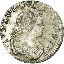 Coin, France, Louis XV, 1/6 Écu (XX – S) de France-Navarre, 20 Sols, 1/6 ECU