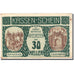 Banknote, Austria, Artstetten, 30 Heller, Monument, 1920, 1920-12-31, AU(55-58)