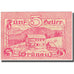 Banknote, Austria, Grünau, 5 Heller, ferme, 1920, 1920-11-30, UNC(63)