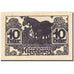 Banknote, Austria, Kirchberg bei Linz, 10 Heller, Animaux 1920-12-31 AU (55-58)