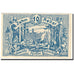 Banknote, Austria, Klaffer, 10 Heller, bûcheron, 1921, 1921-03-31 blue UNC(63)