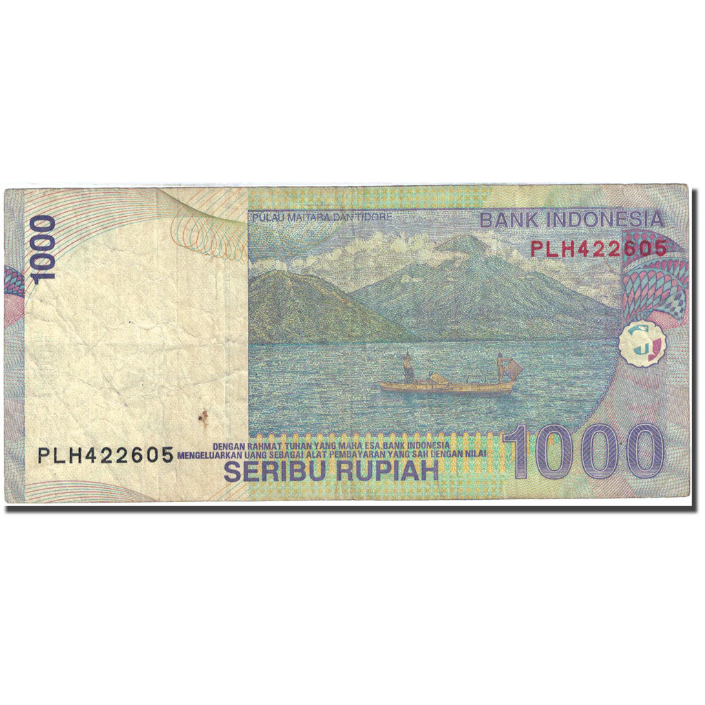 Banknote, Indonesia, 1000 Rupiah, 2000, 2000, KM:141a, VF(20-25)
