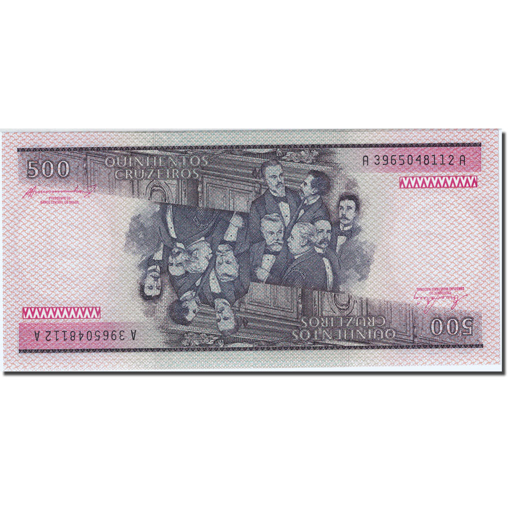Banknote, Brazil, 500 Cruzeiros, 1981-1985, 1985, KM:200b, UNC(63)
