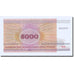Billet, Bélarus, 5000 Rublei, 1998-1999, 1998, KM:17, NEUF