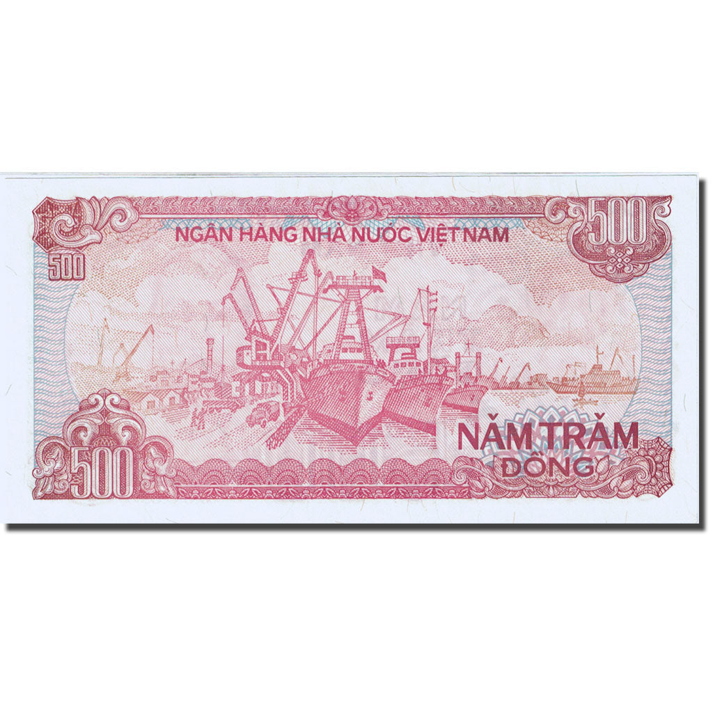 Geldschein, Vietnam, 500 Dông, 1987-1988, 1988, KM:101a, UNZ-