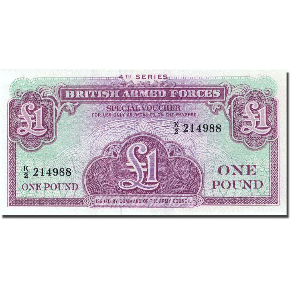 Banknote, Great Britain, 1 Pound, 1962, KM:M36a, UNC(63)