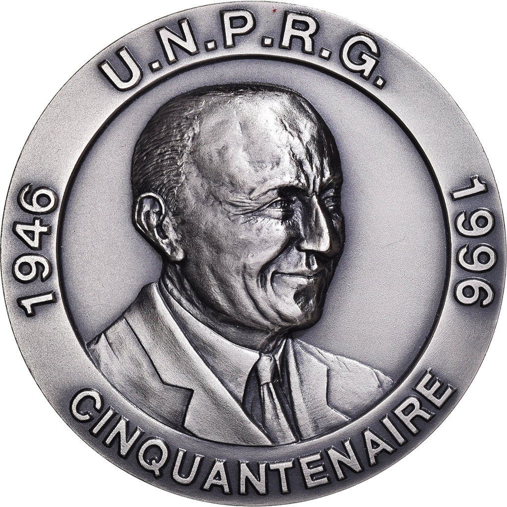 Francia, medaglia, Cinquantenaire de l'U.N.P.R.G, Congrès National d'Amiens