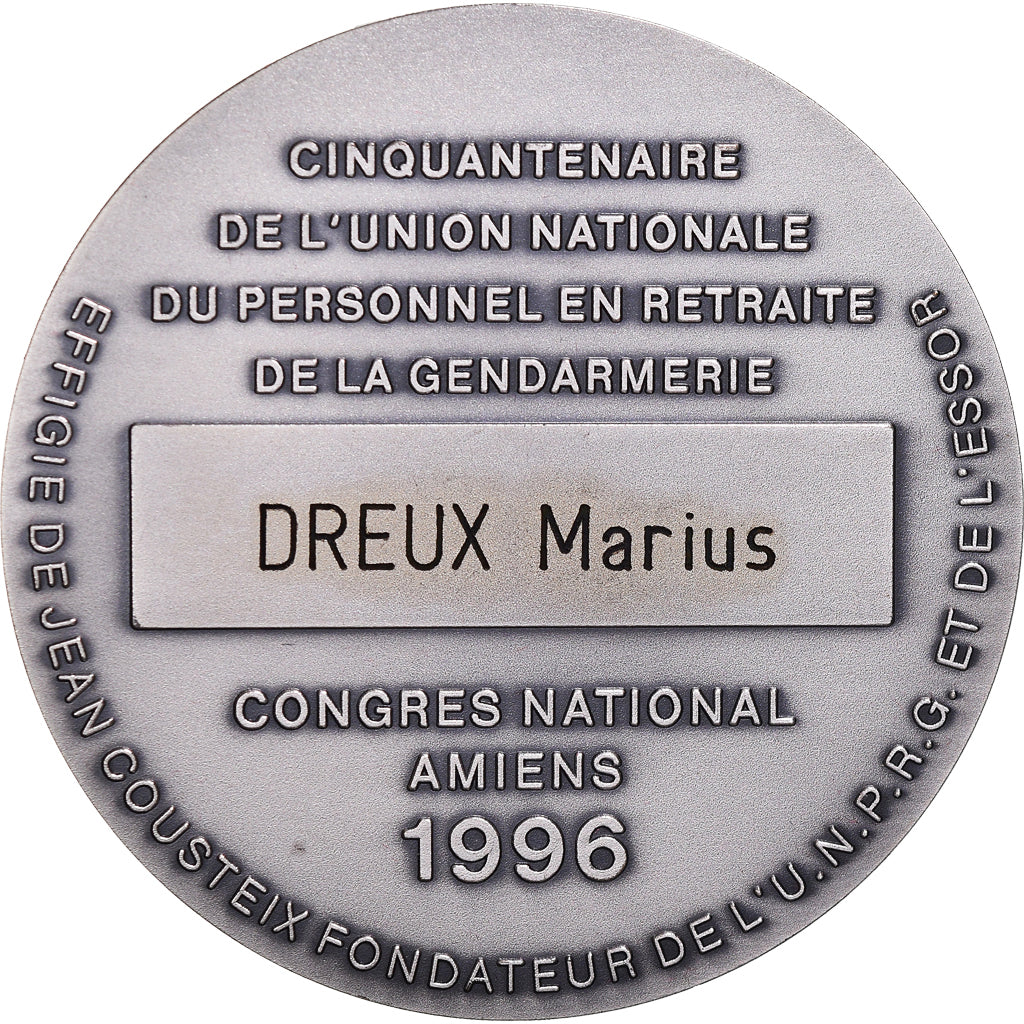 Francia, medaglia, Cinquantenaire de l'U.N.P.R.G, Congrès National d'Amiens