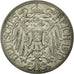 Coin, GERMANY - EMPIRE, Wilhelm II, 25 Pfennig, 1910, Berlin, AU(50-53), Nickel
