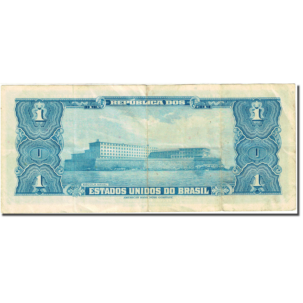 Geldschein, Brasilien, 1 Cruzeiro, 1953-1959, Undated (1954-1958), KM:150d, S