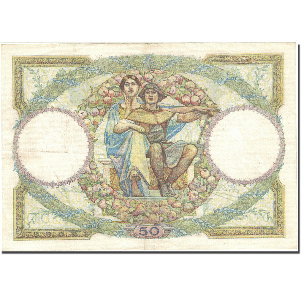 France, 50 Francs, 50 F 1927-1934 ''Luc Olivier Merson'' 1931-08-09 TTB KM:80a