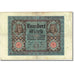 Billete, 100 Mark, 1920, Alemania, 1920-11-01, KM:69b, BC