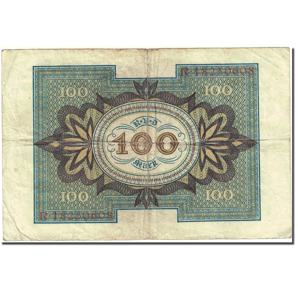 Billete, 100 Mark, 1920, Alemania, 1920-11-01, KM:69b, BC