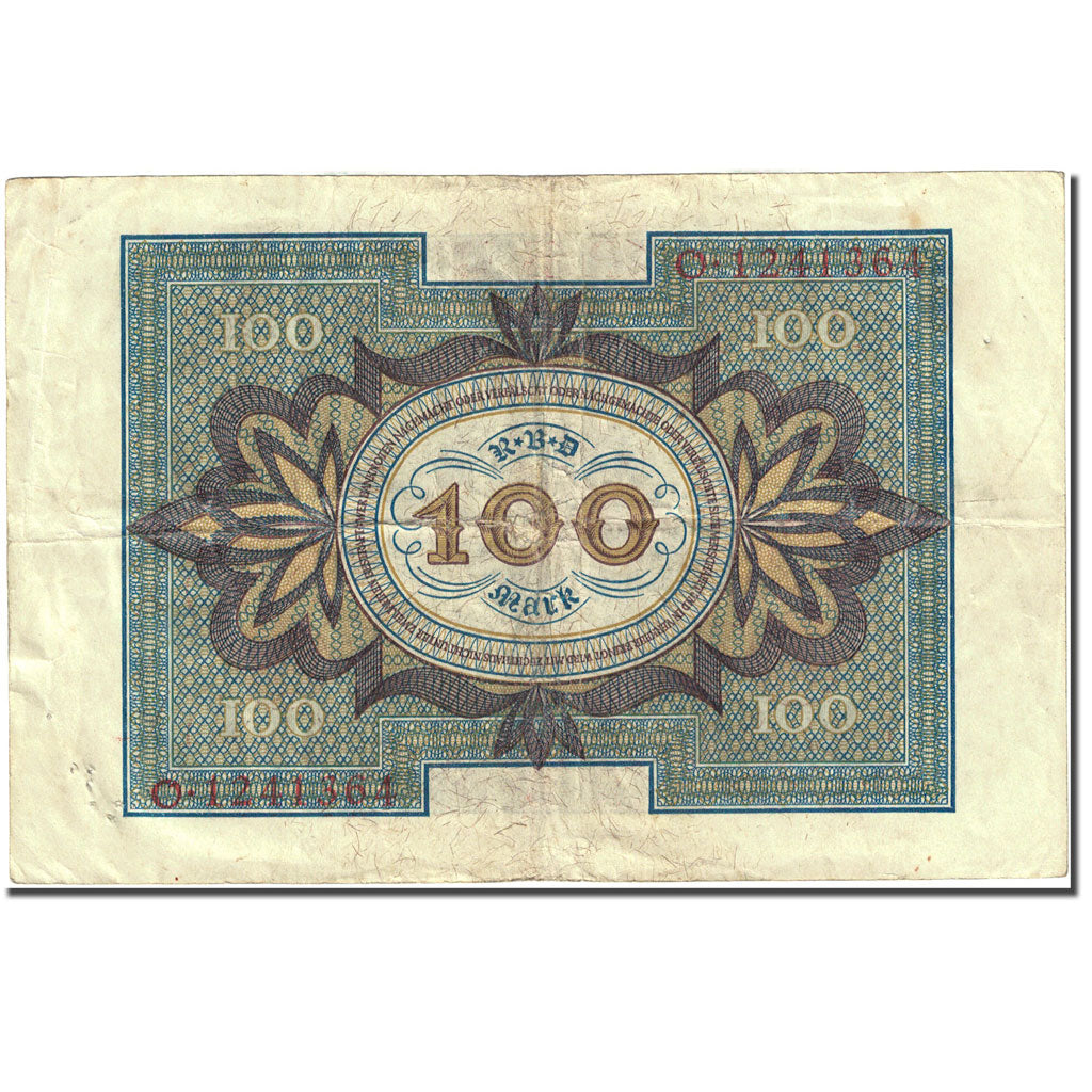 Billete, 100 Mark, 1920, Alemania, 1920-11-01, KM:69a, BC+