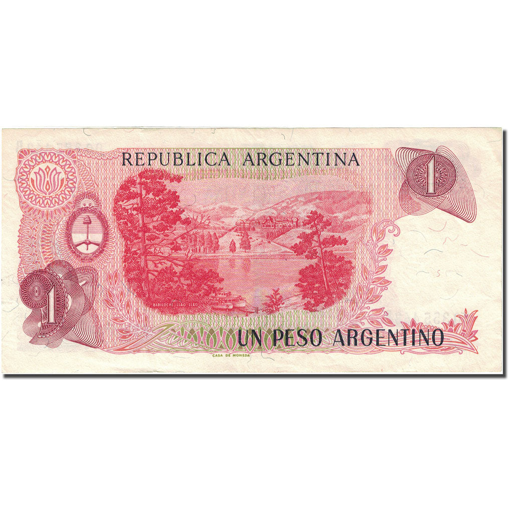 Banknot, Argentina, 1 Peso Argentino, 1983-1985, Undated (1983-1984), KM:311a