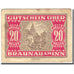 Banknote, Austria, Braunau am Inn, 20 Heller, village, 1920, 1920-12-31