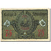 Banknot, Niemcy, Schleusingen, 75 Pfennig, Monument, 1921, Undated, UNC(63)