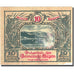 Banknote, Austria, Aigen, 10 Heller, montagne, 1920, 1920-07-17, VF(20-25)