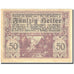 Banknote, Austria, Hohenzell, 50 Heller, Foret, 1920, 1920-12-31, UNC(60-62)