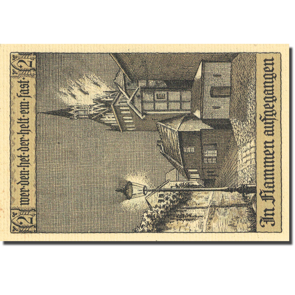 Banknote, Germany, Perleberg, 50 Pfennig, village 1921-12-31 UNC(63) Mehl 1056.1