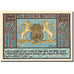 Banknote, Germany, Jever, 50 Pfennig, Blason, 1922, UNC(63), Mehl:661A.1