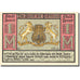 Banknote, Germany, Jever, 1 Mark, Blason, 1922, UNC(63), Mehl:661A.1