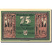 Banknote, Germany, Darlingeröde, 75 Pfennig, Forêt 1923-01-01 UNC(63) Mehl 258.1