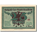 Banknote, Germany, Arnstadt, 25 Pfennig, Monument, 1921, UNC(63), Mehl:43.2