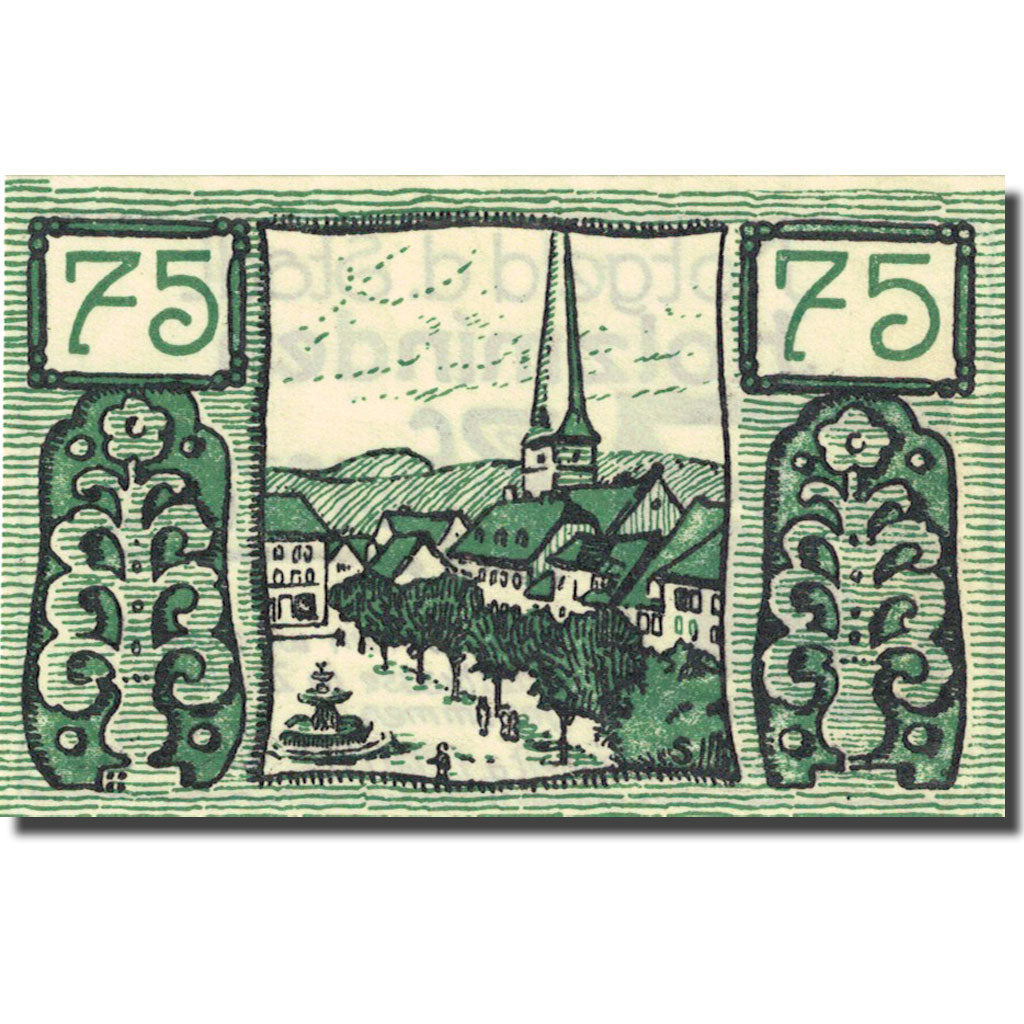 Banknote, Germany, Holzminden, 75 Pfennig, village 1922-05-01 UNC(63) Mehl 625.1
