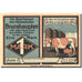 Billet, Allemagne, Brunshaupten, 1 Mark, paysage, 1922, SPL, Mehl:195.2a