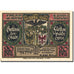 Banknote, Germany, Fürstenwalde, 20 Pfennig, Blason, 1921, UNC(63), Mehl:403.1a