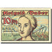 Banknote, Germany, Daber, 10 Pfennig, Blason 1921-05-01 UNC(63) Mehl 250.1
